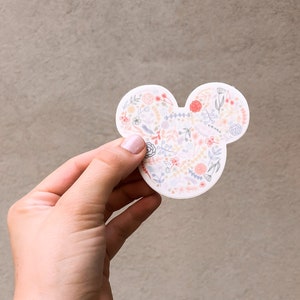 Flower & Garden Mickey Sticker