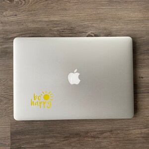 Be Happy Decal | Be Happy Sticker | Happy Sticker | Happy Decal | Happy