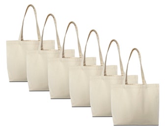 plain canvas bags bulk