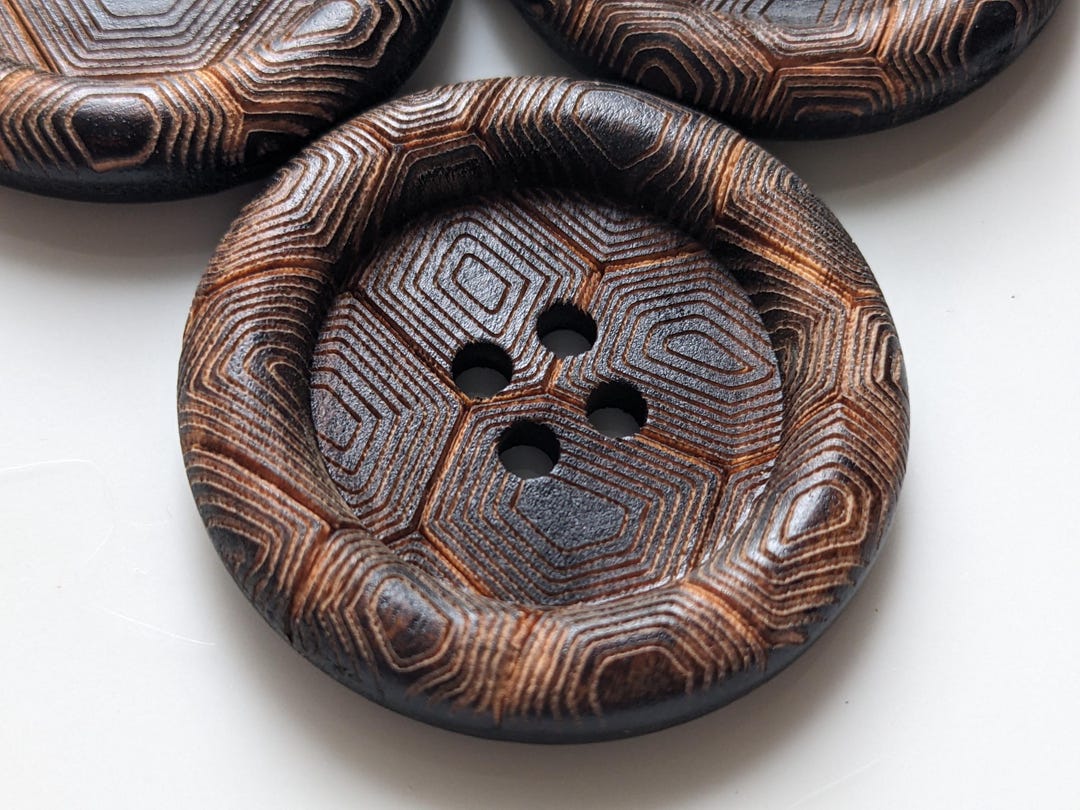 Large Table Top Hand Button Large Wooden Buttons From 30 Mm to Choose From - Etsy