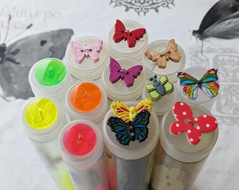 Butterflies - Buttons - Butterfly buttons, many to choose from