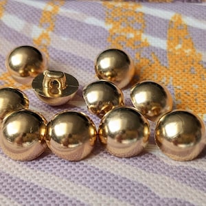 silber-gold mit schönem Muster 22,5 mm durchbrochen Metallknöpfe 5 Stück