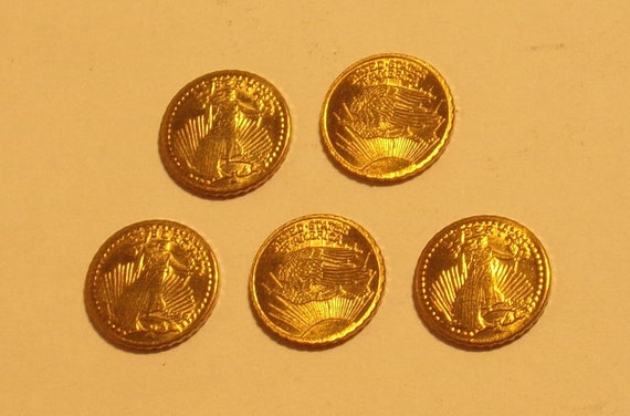 GOLD MINI 1907 ST GAUDENS EAGLE LIBERTY 1//2 GRAM COIN FREE SHIPPING