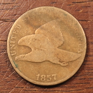 1857 Flying Eagle Cent Good to Very Good E11