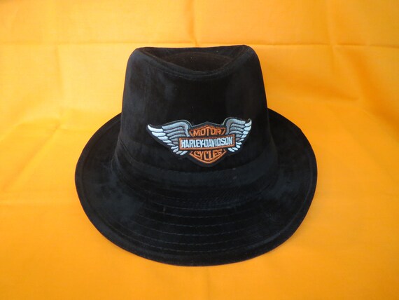 Harley Davidson / Fedora - Etsy