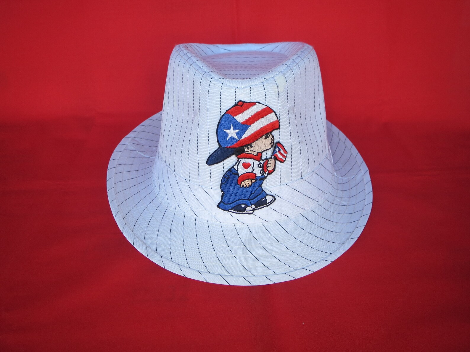 PUERTO RICO / Flag Boy Fedora | Etsy