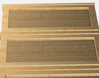 American Flag Catchall Tray, CNC Template, .c2d Downloadable File, Carbide Create Cut File, Organization catch tray, accessories tray,