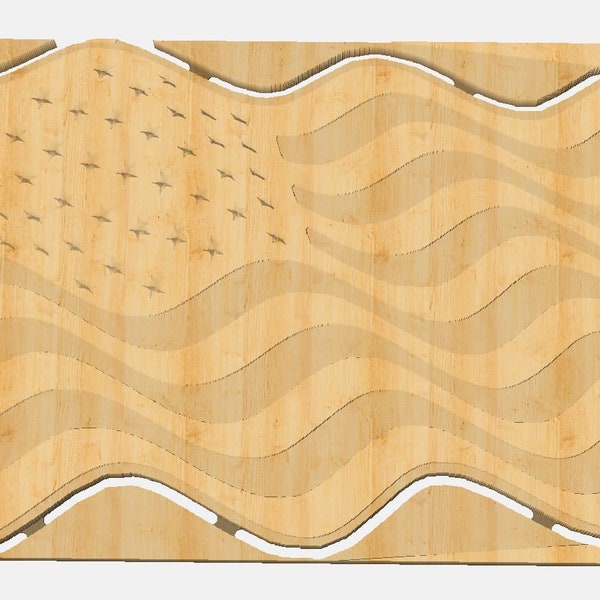 Wavy Wood Flag Etsy Wavy Wood Flag Etsy