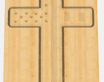 Cnc File Cross | Etsy