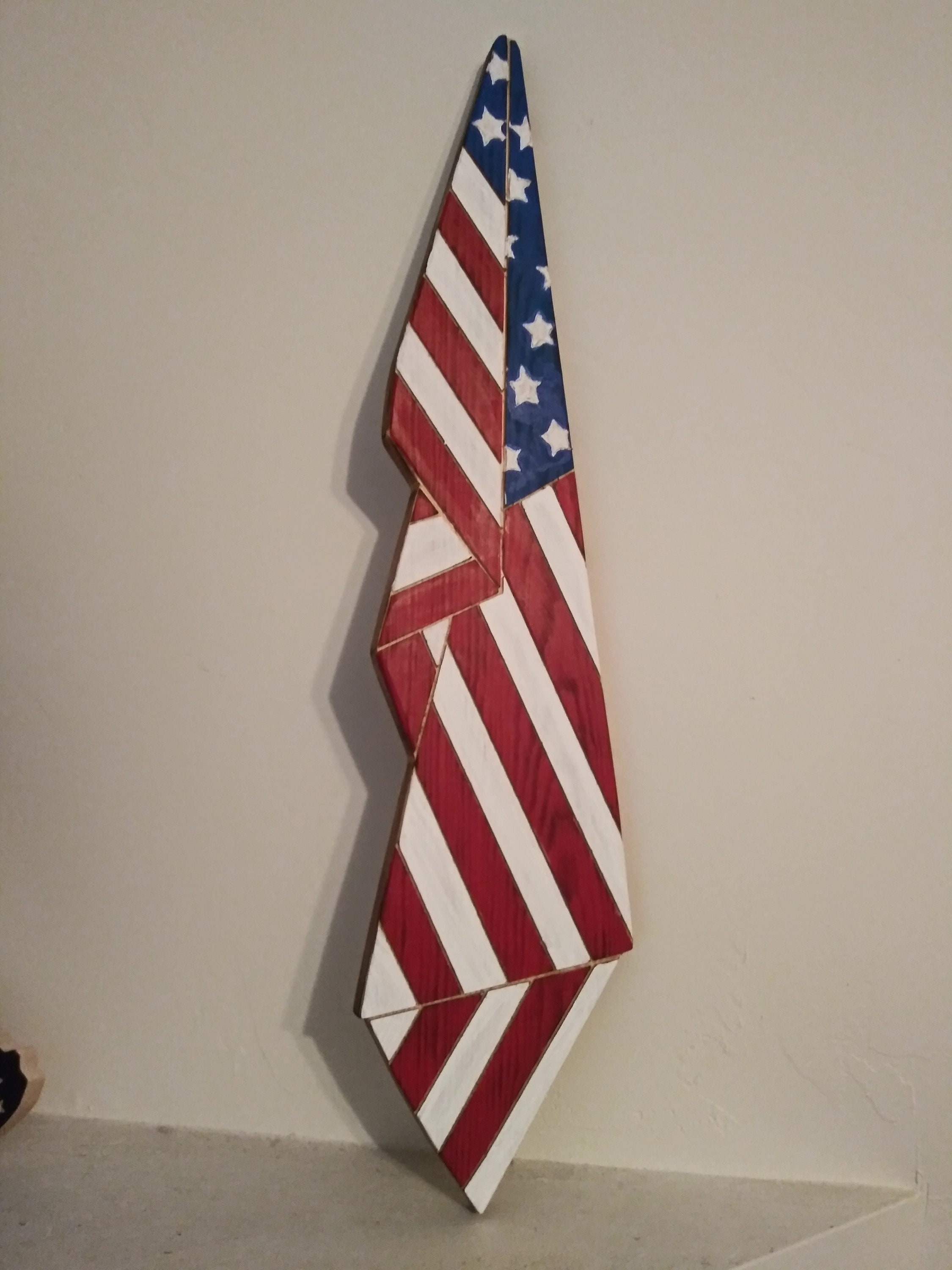 Draped Standing American Flag Template CNC c2d Downloadable Etsy Draped Standing American Flag Template CNC c2d Downloadable Etsy