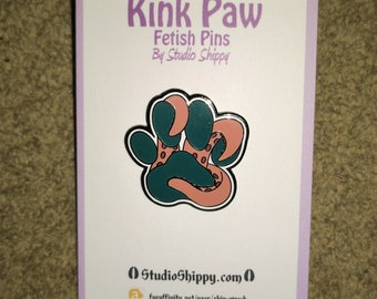 Kink Paw Fetish Pins - 7 current variants
