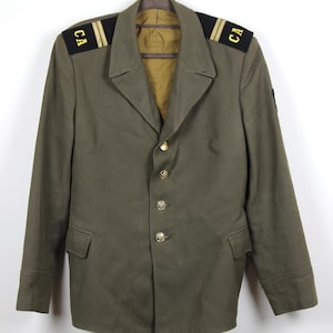 Ussr Military Jacket - Etsy