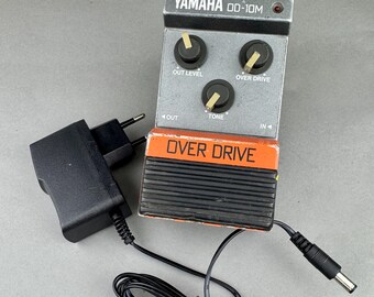 Vintage Yamaha OD-10M Overdrive Pedal Japan MIJ Guitar Effect 9V