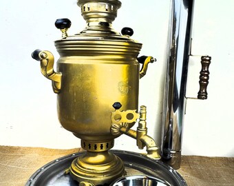 アンティーク サモワール ロシア バタショフ サモワール ソビエト