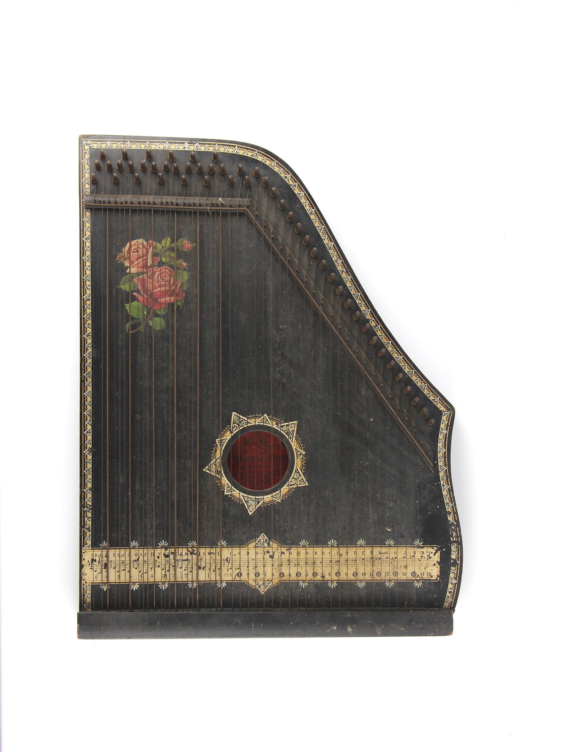HARPELEIK ZITHER チター ツィター 旧東ドイツ製 アンティーク HARPELEIK ZITHER チター ツィター 旧東ドイツ製 アンティーク
