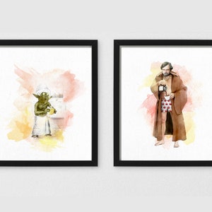 SPAWARS Coffee Bar Print SET of 2, Kitchen Art, Coffee Bar Art, coffee art
