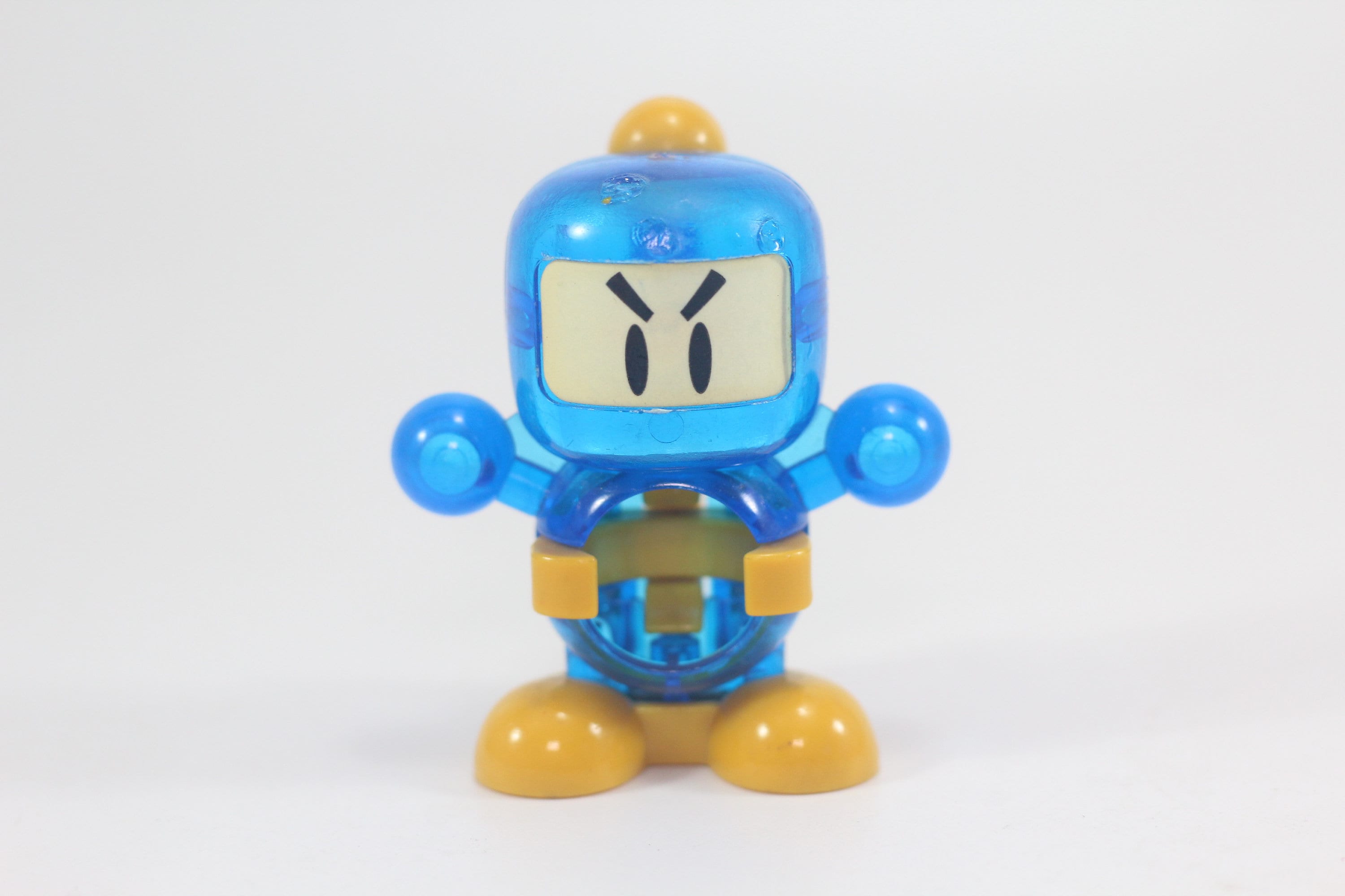 90's TAKARA ビーダマン ボンバーマン 青ラメver ビーダマン ボンバーマン クリア 透明 2個セット タカラ 1993–1995