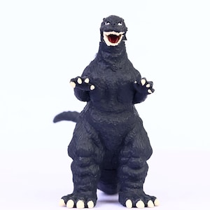 Vintage 1989 Godzilla HG Gashapon Mini Figure - Bandai Toho Tsuburaya Kaiju Collectible Japan Toy