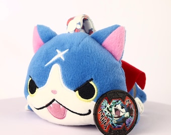ぬいぐるみセット（青・赤・茶色・白） 妖怪ウォッチ ドラキュニャン（ガブニャン）DXぬいぐるみ トレジャー