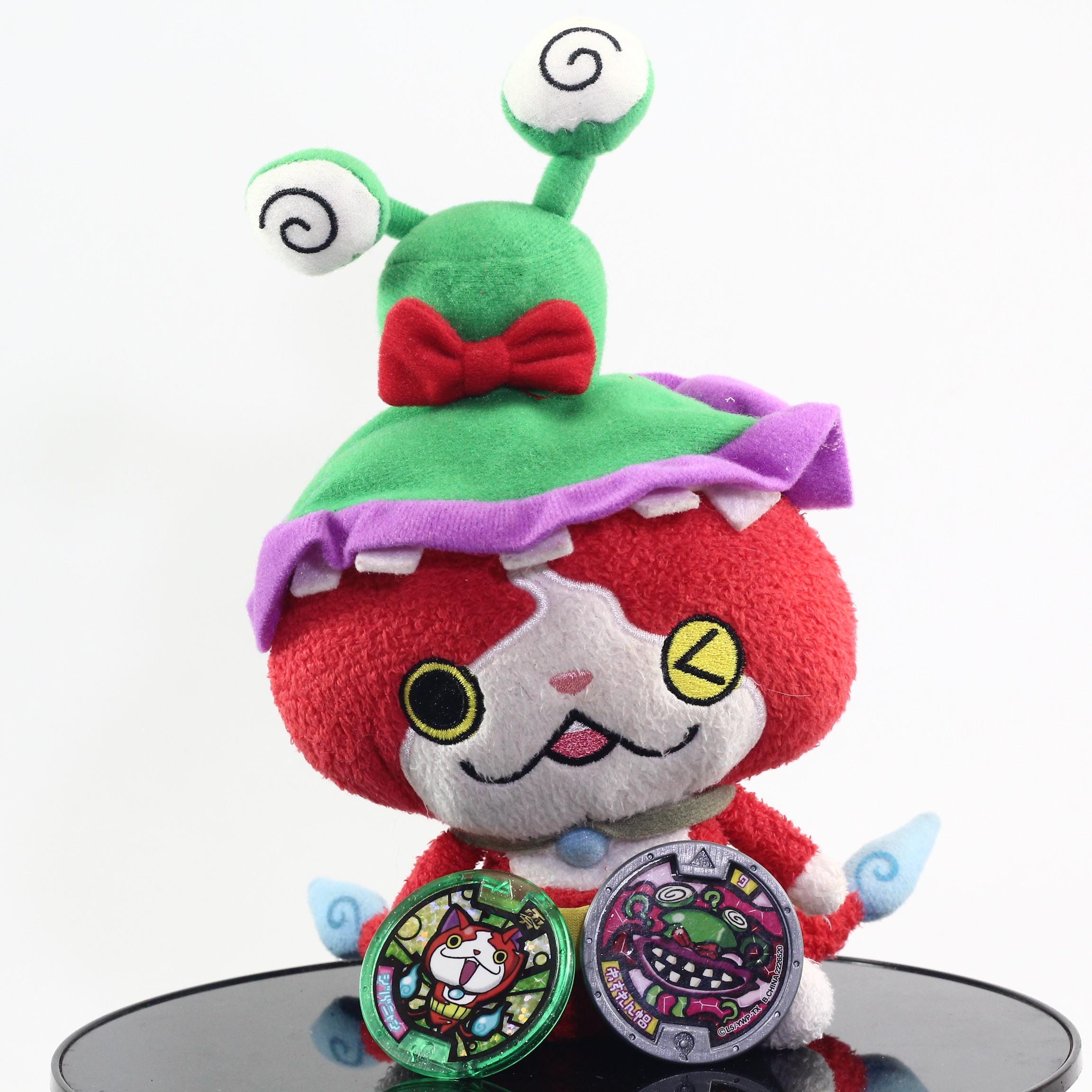 ( ¨̮⋆)可愛い虎さんカボションの4way?イヤリング Jibanyan Wazzat Plush Bandai Kutari 5