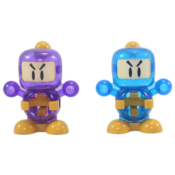 Set of 2 B-daman Bomberman Clear Transparent Takara 1993–1995 - Etsy