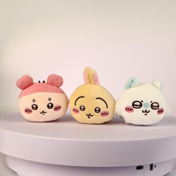 Chiikawa Laying Mini Plush Set of 3 - Momonga, Usagi, Kanina (kani