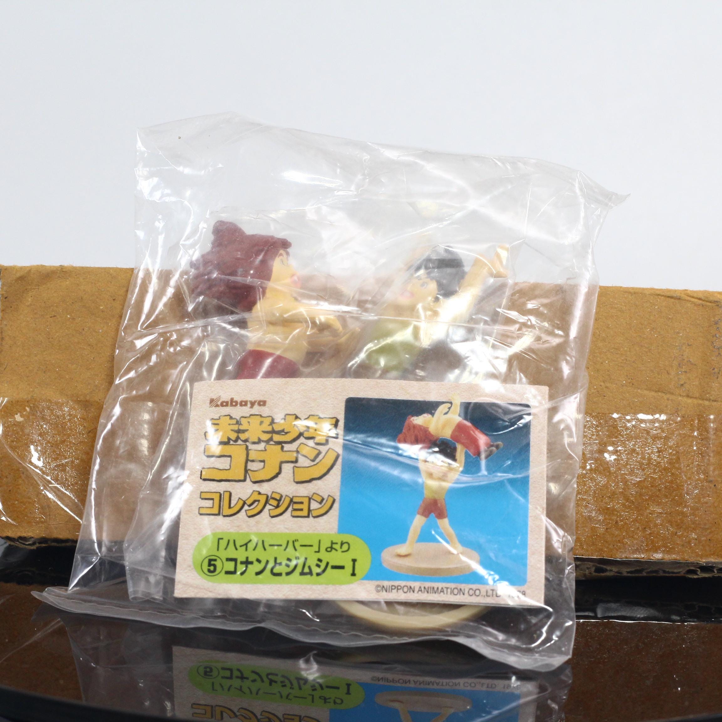 Conan and Jimsy Future Boy Conan  Collection Mini Figure 2004 Kabaya Hayao Miyazaki Japan Anime