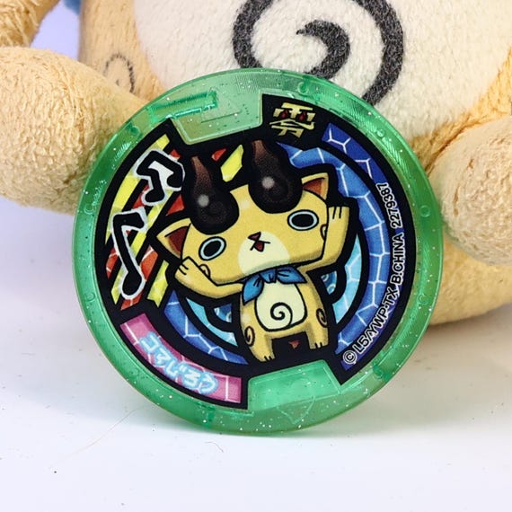 Yo-kai Watch Komasan & Komajiro Plush Set of 4 With Z-medals