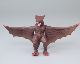 Super Gyaos Gamera Kaiju HG Set 1 Bandai 1995 Mini figura Gashapon Kaiju Auténtica