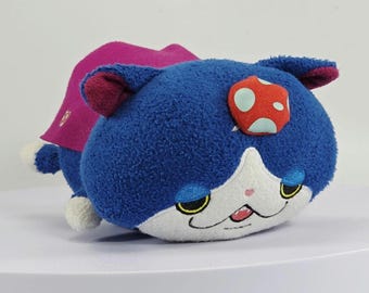 Meganyan Plush Bandai Kuttari Yo-kai Watch 5&quot; Stuffed Doll – Rare Japan