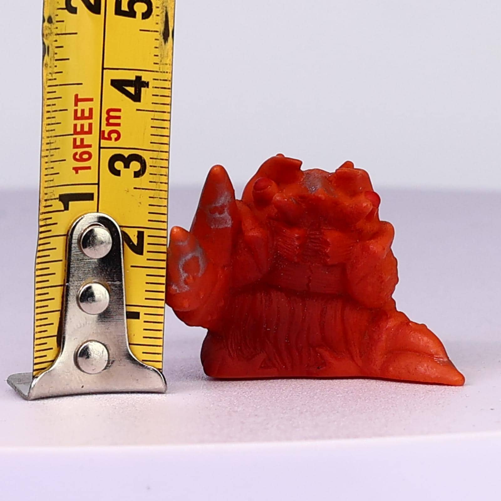 Godzilla Ebirah Finger Puppet Figure Toho Kaiju 2001 | Vintage Red