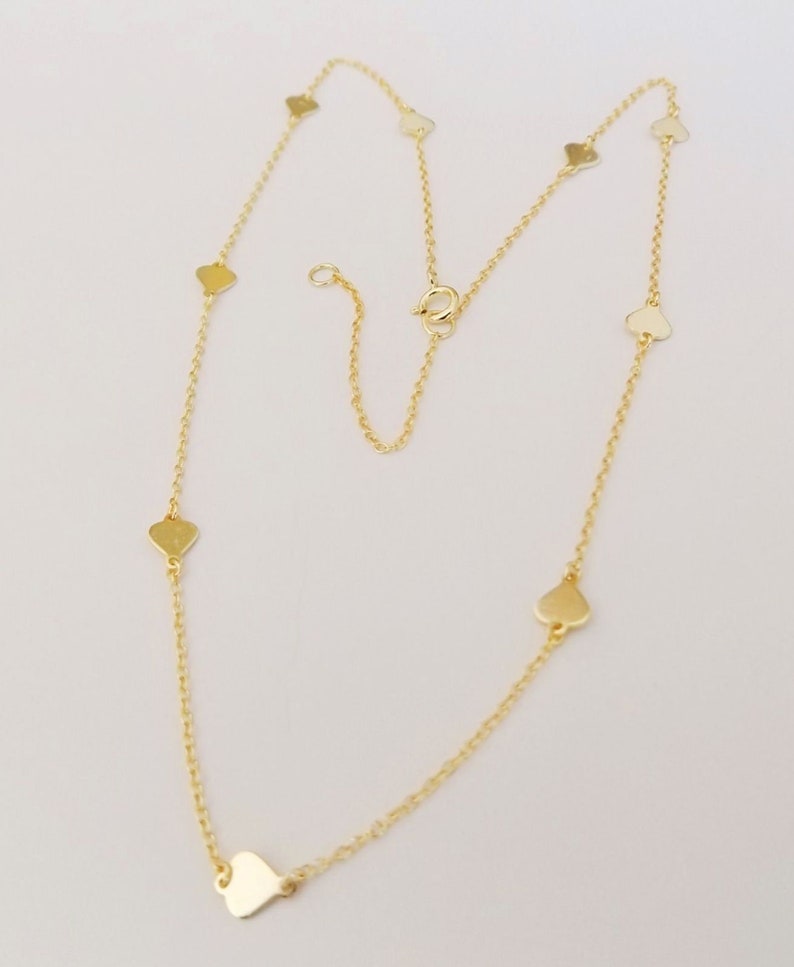 necklace for women hearts necklace dainty necklace K11175 love necklace