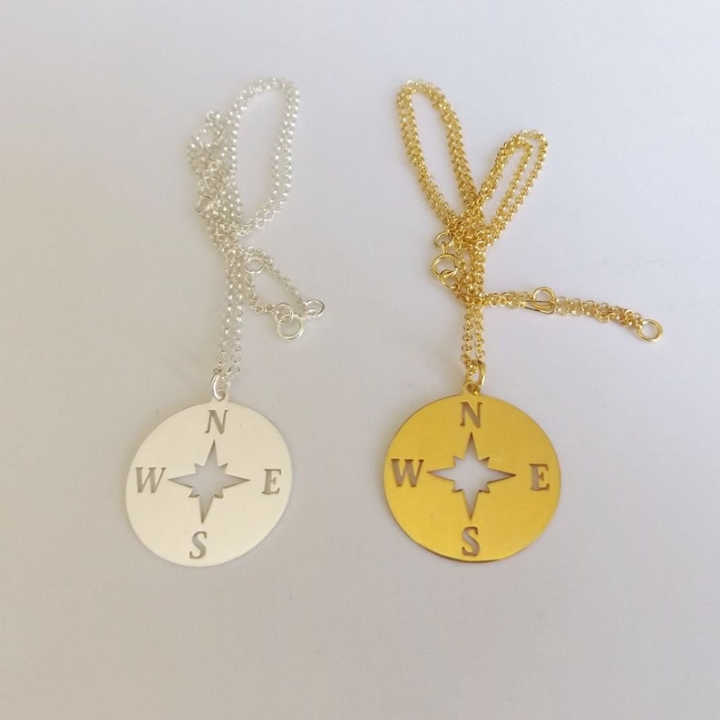 Necklaces for women compass necklace gold necklace minimalist necklace dainty necklace wind rose necklace necklaces K11061
