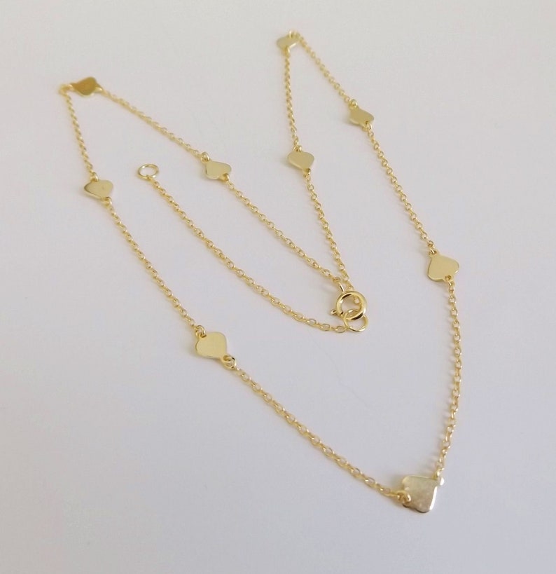necklace for women hearts necklace dainty necklace K11175 love necklace