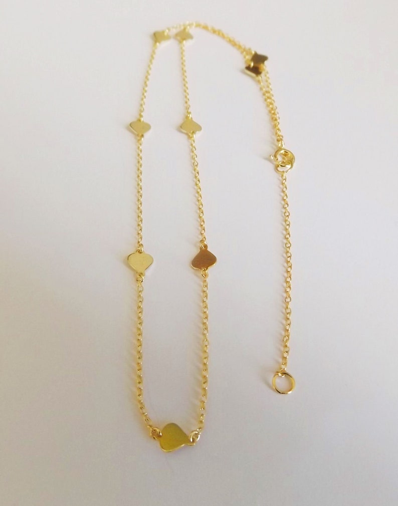 necklace for women hearts necklace dainty necklace K11175 love necklace
