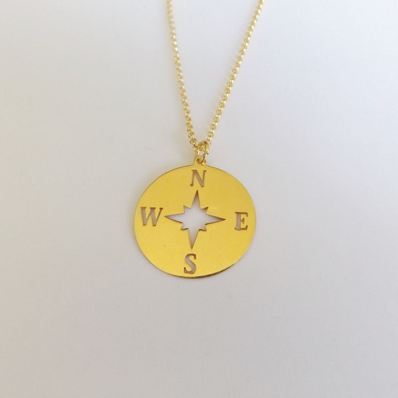 Necklaces for women compass necklace gold necklace minimalist necklace dainty necklace wind rose necklace necklaces K11061