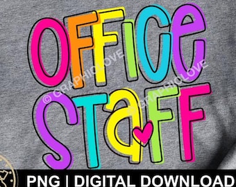 オフィススタッフ PNG、オフィススタッフへのギフト、オフィススタッフへの昇華プリント PNG、オフィススタッフへの年末ギフト、オフィススタッフ用シャツのアイロンプリント PNG