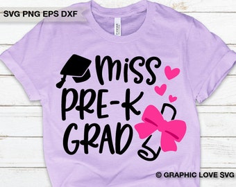 Download Pre K Graduation Svg Etsy