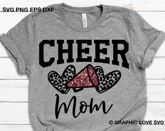 Download Cheer Mom Shirt Svg With Photos Etsy