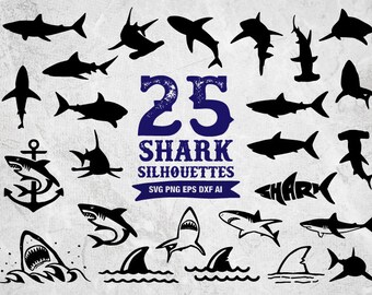 Download Shark Svg Etsy