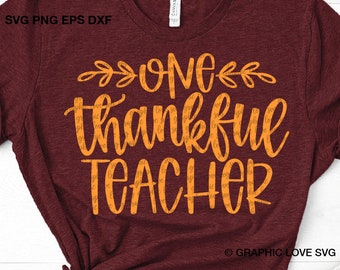 Download Thanksgiving Teacher Svg Etsy