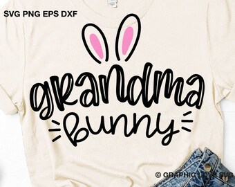 Download Grandma Easter Svg Etsy