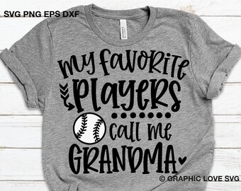 Download Baseball Grandma Svg Etsy