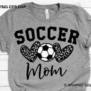 Soccer Mom Svg Png Leopard Soccer Mom Sublimation Png Cheetah Soccer Mom Iron On Png Cricut