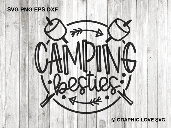 Camping besties shirt Clearance