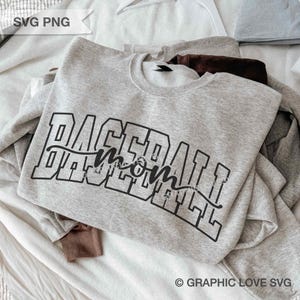 Baseball Mom Svg Png, Baseball Season Iron On Files, Blue, Black, White