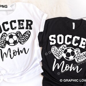 Soccer Mom Svg Png Dtf file, Leopard Soccer Mom Sublimation Png, Soccer Mom Shirt Iron On Png, Soccer Mom Gift svg, Cricut