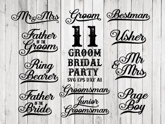 Download Clip Art Art Collectibles Wedding Svg Svg Groomsman Father Of The Groom Svg I Do Svg Wedding Decor Best Man Svg Father Of The Bride Svg Bestman Svg Groom Svg