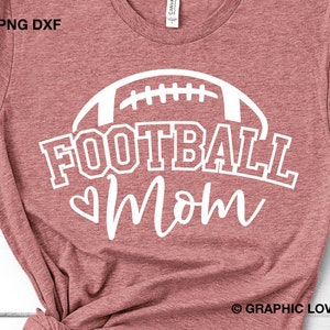 Football maman Svg, football maman Png, cadeau pour maman, football maman sublimation Png, football maman fer sur Png, sublimation, Cricut