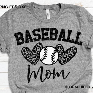 Download Baseball Mom Svg Leopard Heart Svg Leopard Print Svg ...